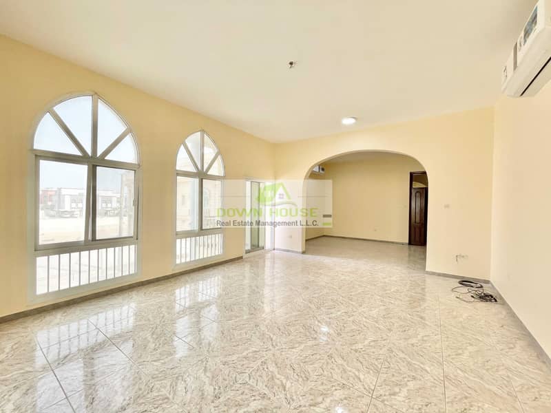 4 Haz / huge 4  bedroom hall apartment for rent in Khalifa city A