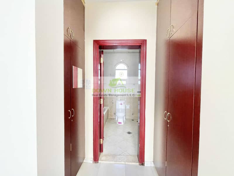 6 H:  studio flat with huge separate kitchen for rent in Khalifa city A