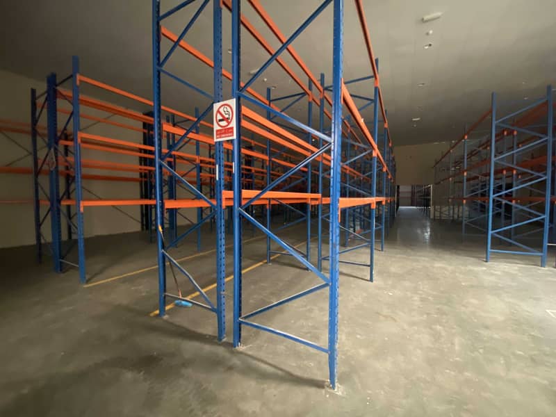 10000 SQFT FULLY RACKED WAREHOUSE WITH 9 METER HEIGHT