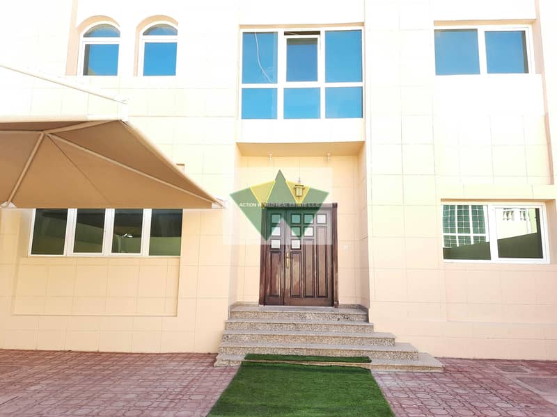 2 5 Master bed with Garden and maid room in mbz