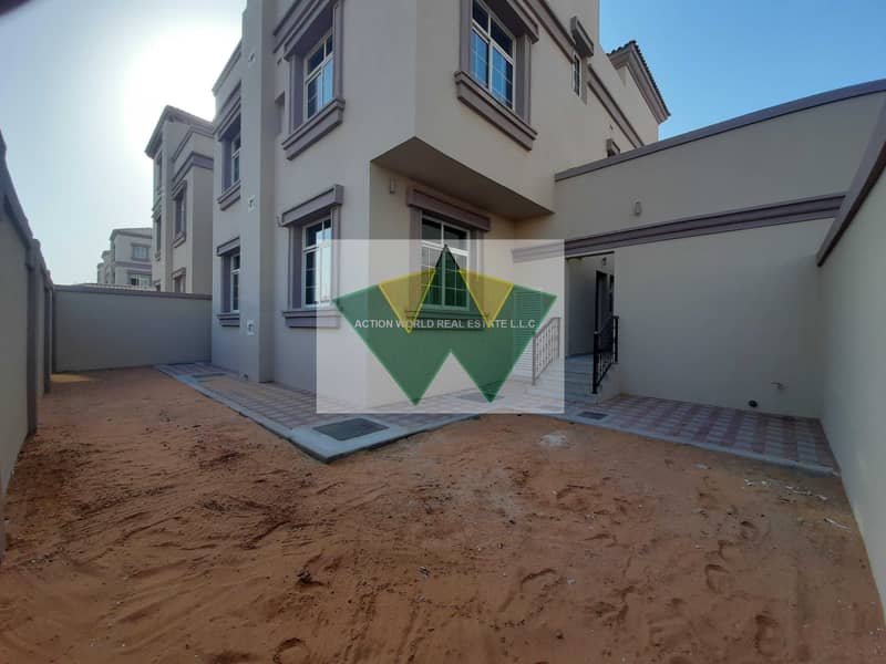 12 Brand New 4MBR villa with Maid room and Driver room Available for Rent.