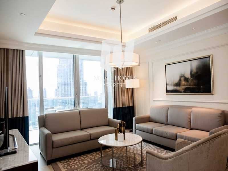 2 Spacious 3Bedrooms Burj and Fountain View