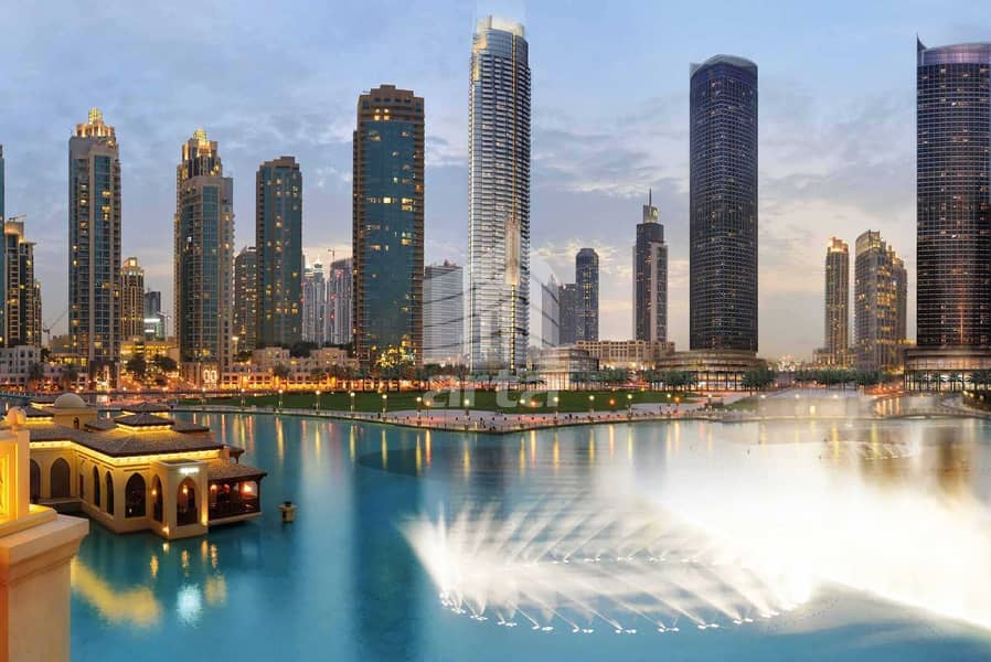 3 Luxury Apartment with Downtown Dubai View