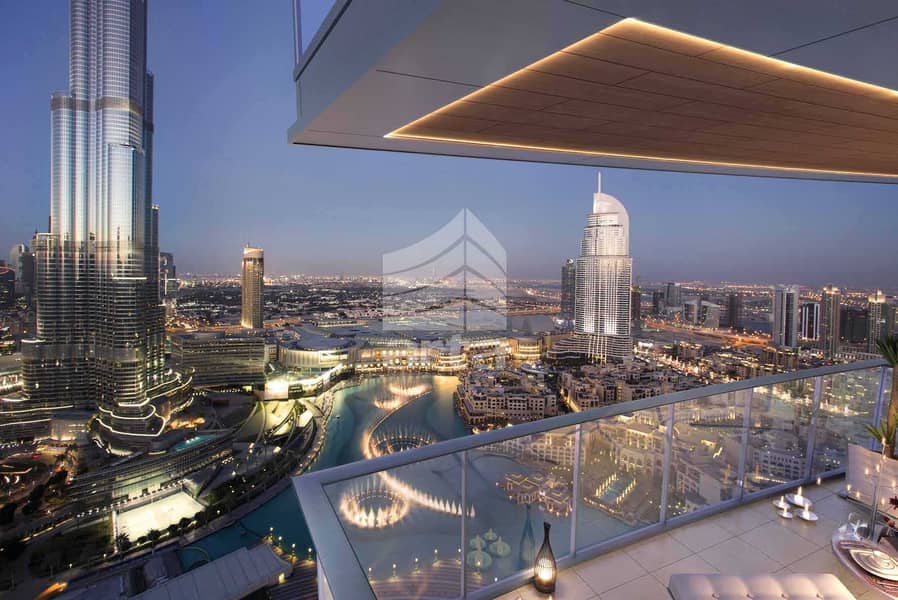 4 Luxury Apartment with Downtown Dubai View