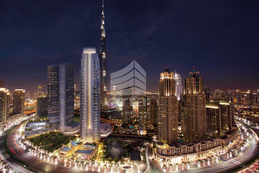 10 Luxury Apartment with Downtown Dubai View