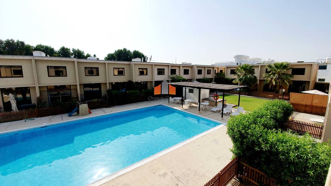 9 Beautiful 3 BR villa overlooking Pool| Located in Al Safa 2.