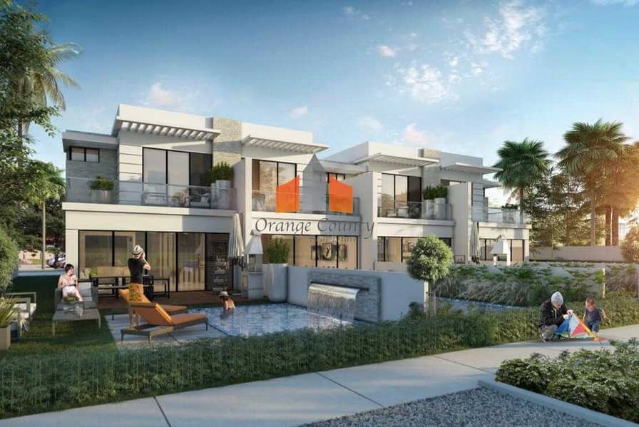 2 4.5 Years Payment Plan |PARK FACING Villa in Damac Hills|  Ready in Q3 2023.