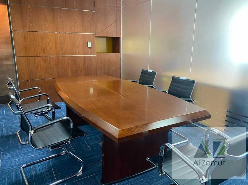 5 LAVISH PREMIUM GLASS FITTED OFFICE AT SHEIKH ZAYED NEAR METRO