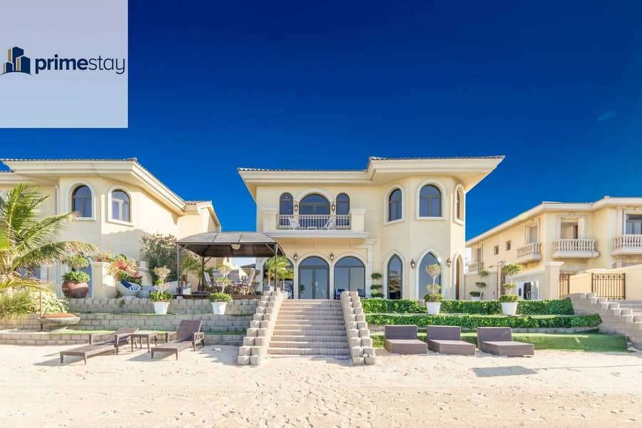 Stylish 5BR Villa with Private Beach Access