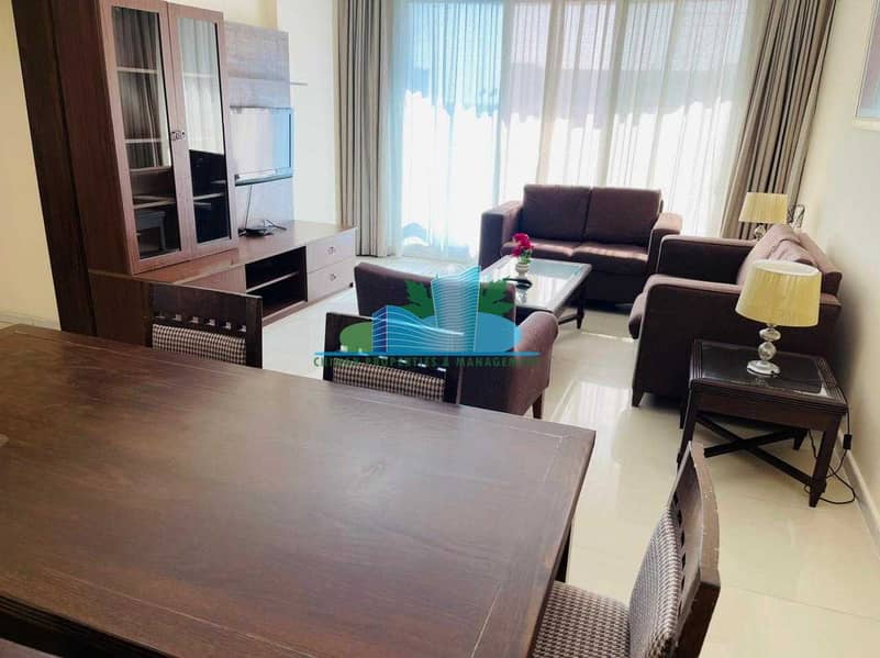 6 FULLY FURNISHED 2 bhk with Maid-room |4 payments