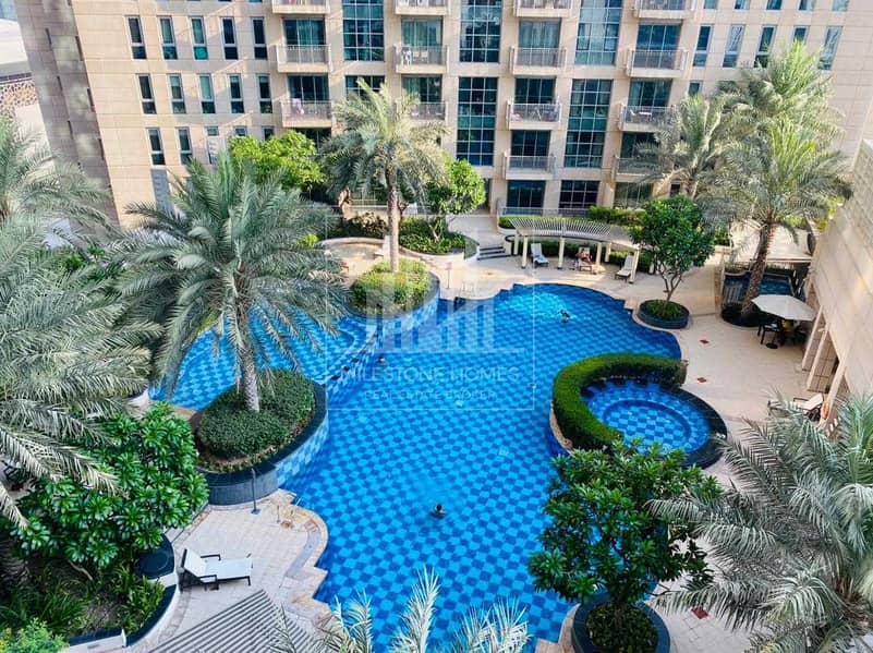 12 Spacious 1Bed | Pool View | Chiller Fee