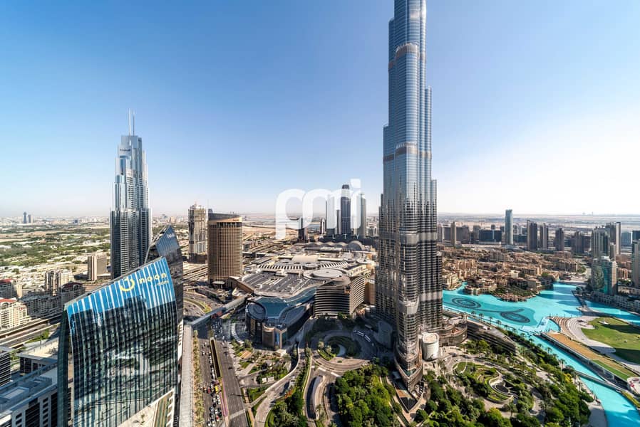 2 Burj Khalifa & Fountain View  | Exquisite & Spacious | Bright & Opulent