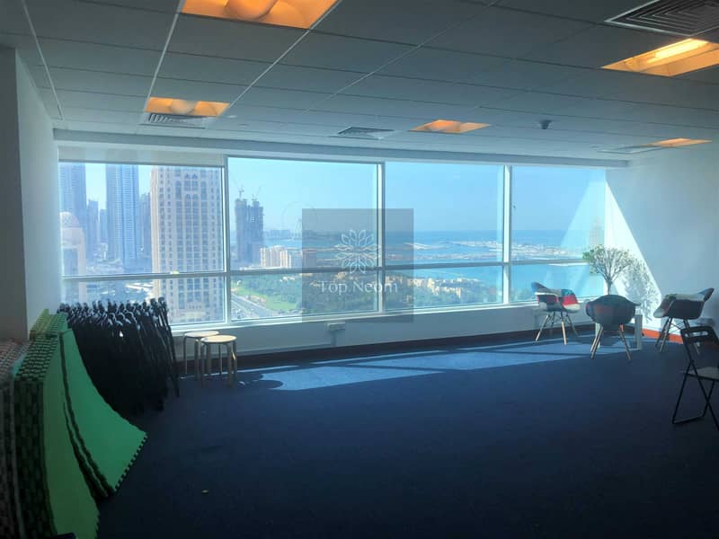 6 Huge Layout Office - Fitted with Marina View
