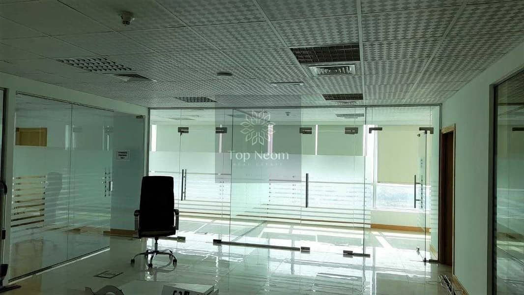 2 High Floor Fitted Office with Burj Al Arab View