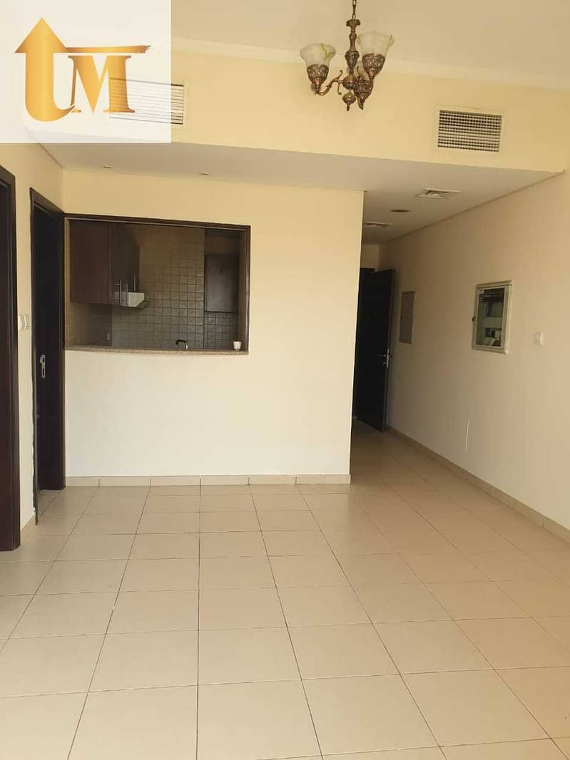 Mazaya : 1bedroom hall for rent 22000 by 4cheques