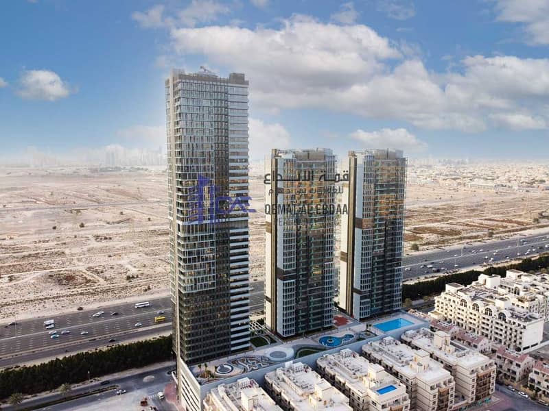 10 Brand New | Large Balcony | Dubai Skyline View.
