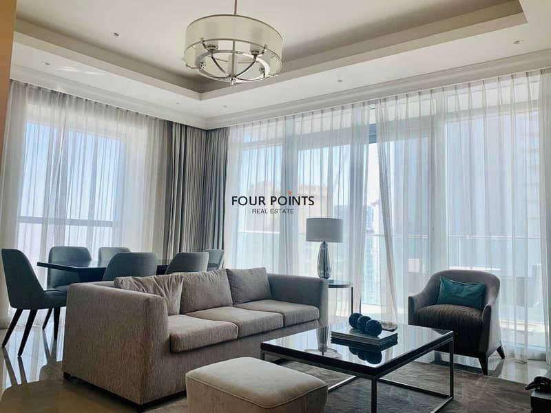 2 Furnished 2BR  | Address Fountain Views 1
