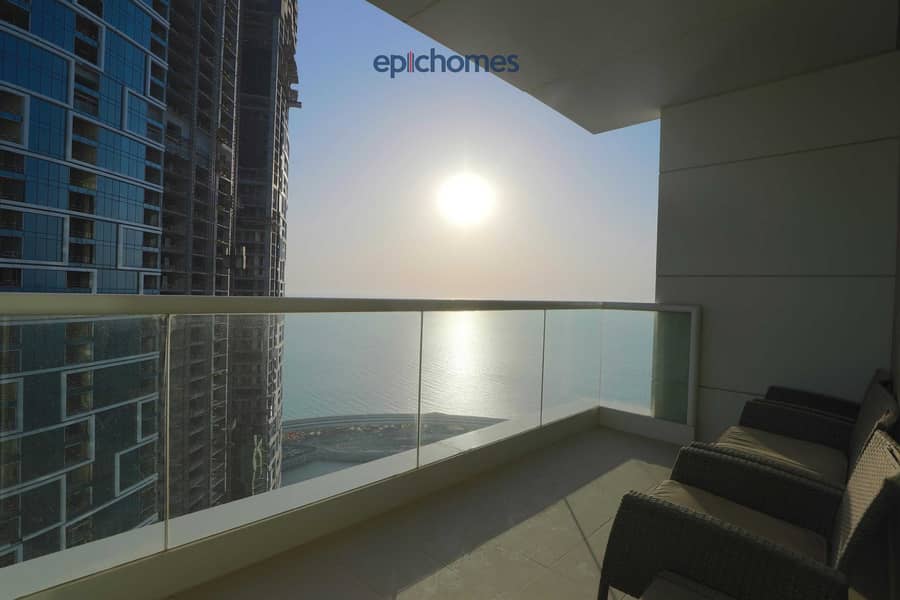 21 Ain Dubai and Sea view| High Floor 2BR+Maid