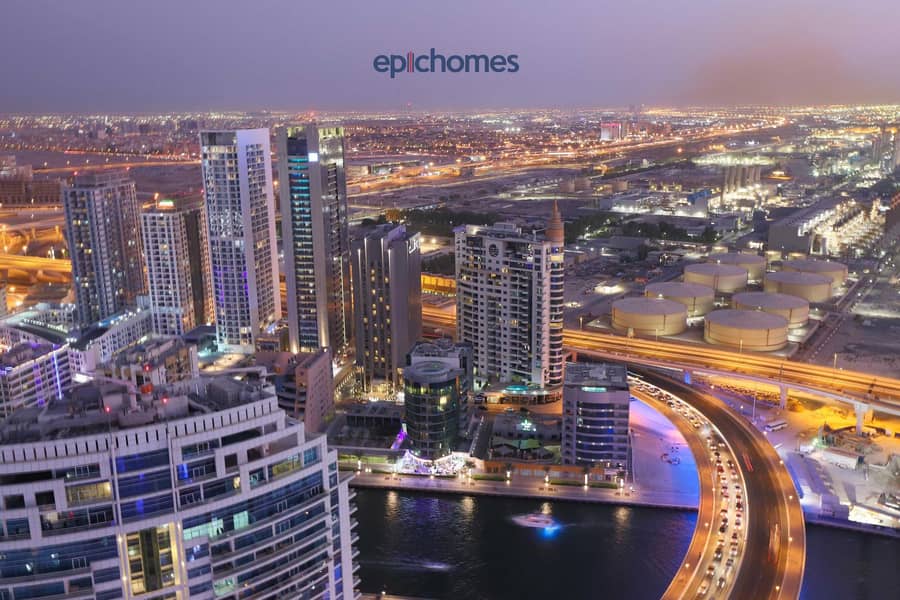 25 Ain Dubai and Sea view| High Floor 2BR+Maid