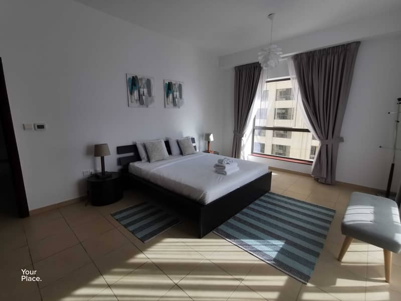 2 Spacious furnished apartment | Sea view | Balcony