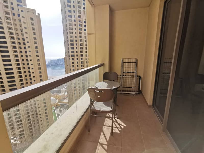 13 Spacious furnished apartment | Sea view | Balcony