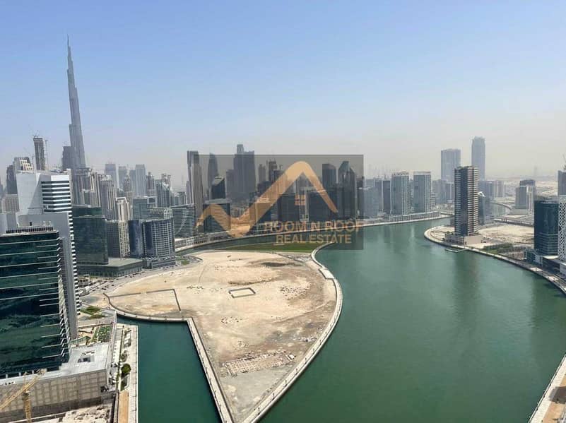 5 2BR Apartment| Full Canal & Burj Khalifa View | Business Bay