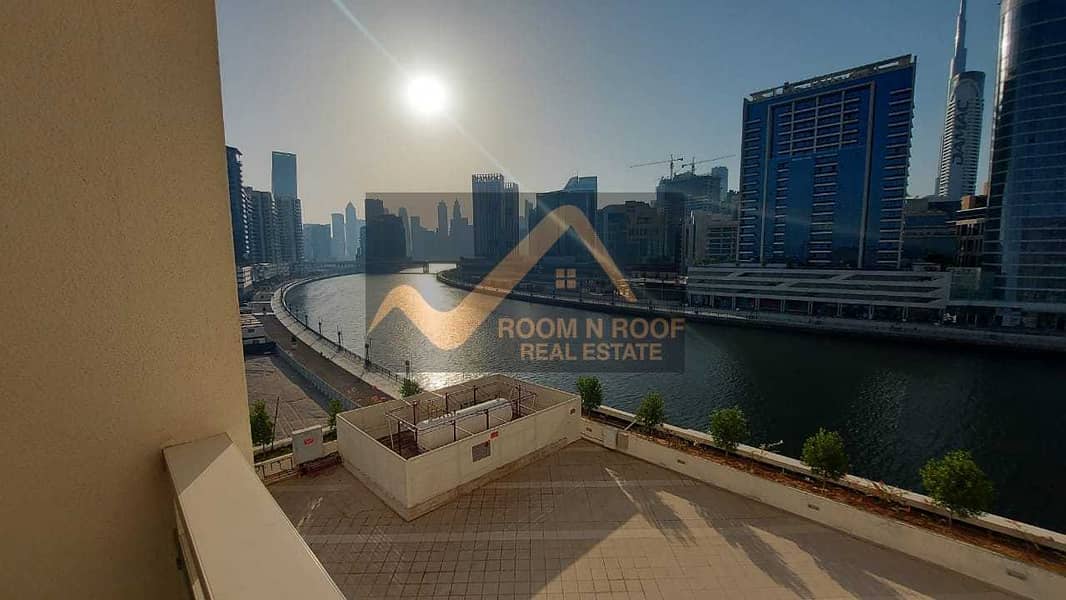 10 Full Canal View | Specious 1Br | Business Bay