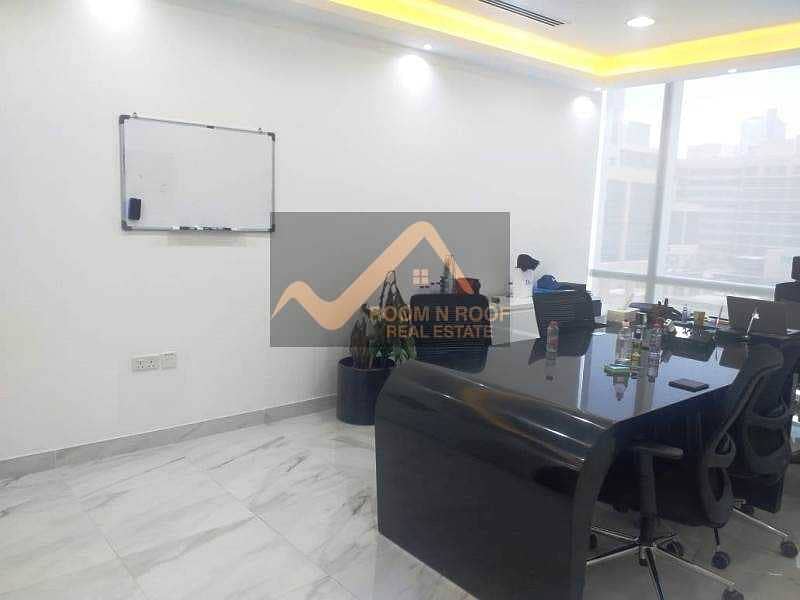 5 Chiller Free| Fully Fitted Office| Tamani Arts Tower| Business Bay