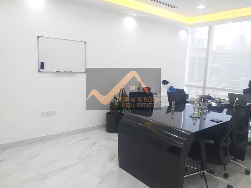 7 Chiller Free| Fully Fitted Office| Tamani Arts Tower| Business Bay