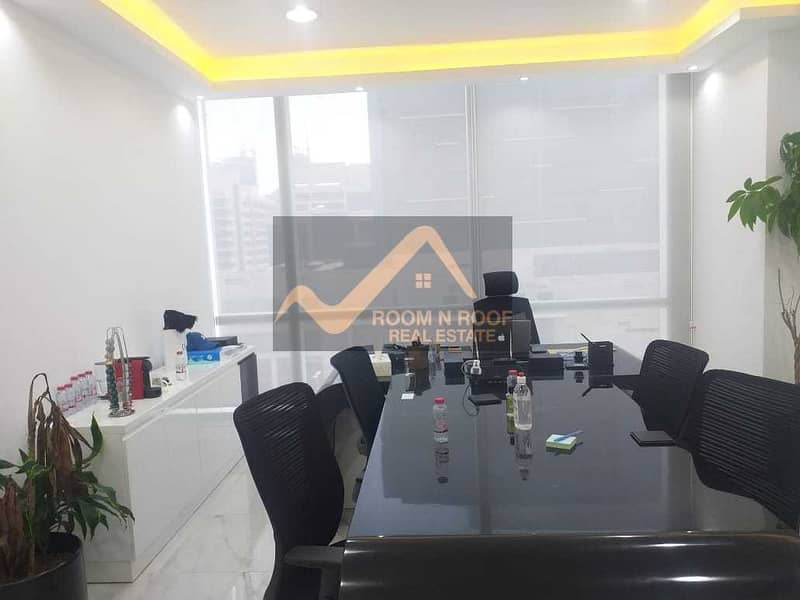 10 Chiller Free| Fully Fitted Office| Tamani Arts Tower| Business Bay