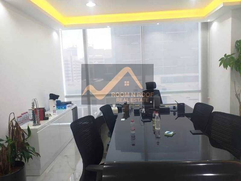 11 Chiller Free| Fully Fitted Office| Tamani Arts Tower| Business Bay