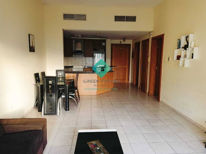 6 fully furnished 1bedroom with balcony  street 9 next to carrefour
