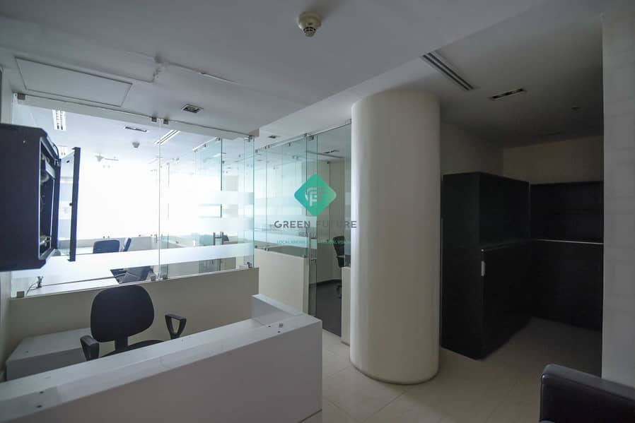 12 Well Maintained Spacious Office|High Floor|Call Now