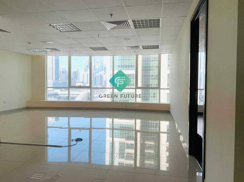 3 Opposite to Metro Station | Fully Fitted office for rent in Fortune Tower | just in 55