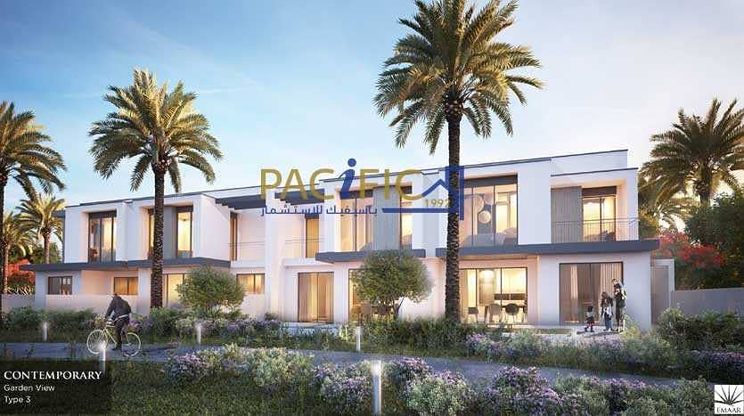 Maple 3 Villas Dubai Hills Estate  | 4 Bed townhouses