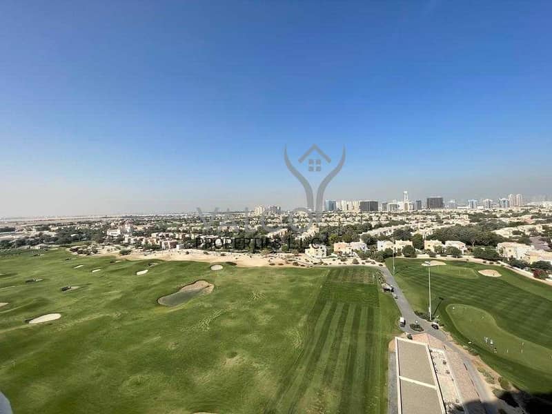 2 Vacant Huge 1BR | Breathtaking Golf Course View