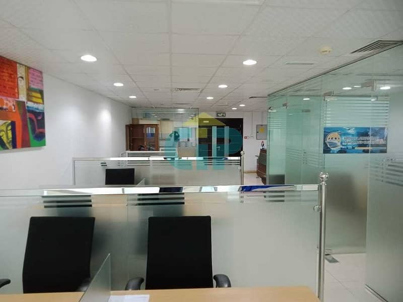 Fully Furnished  | Glass partitioned  Office | Low rise building | Safe and spacious building