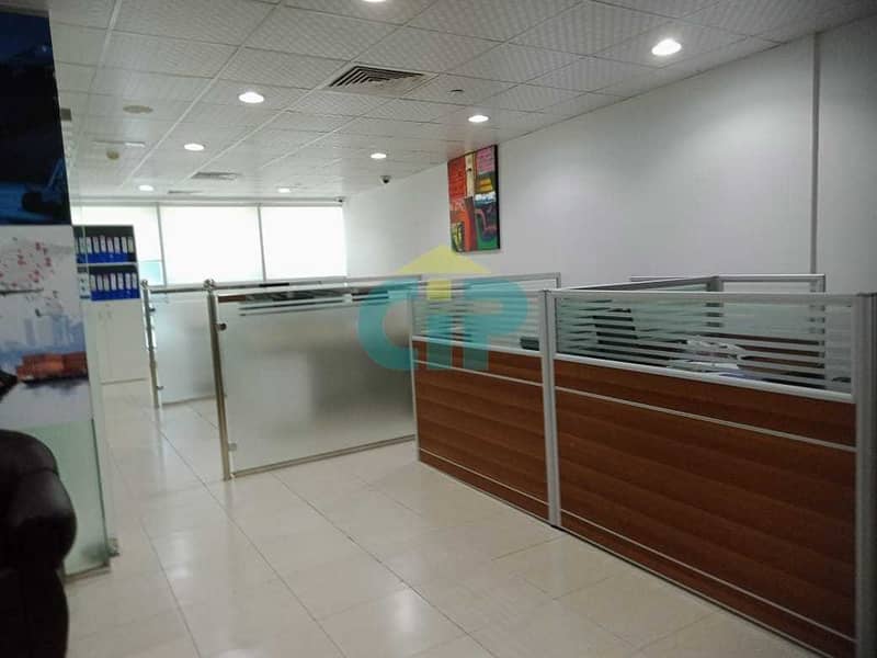 10 Fully Furnished  | Glass partitioned  Office | Low rise building | Safe and spacious building