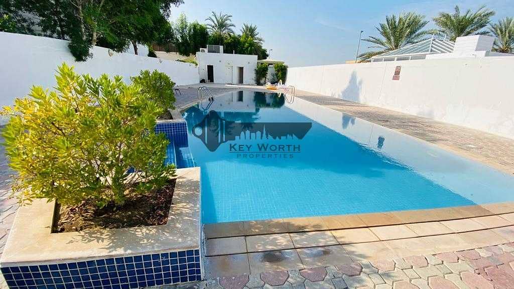 45 DAYS FREE RENT | SPACIOUS 5BR VILLA WITH S. POOL & Tennis court