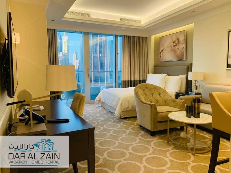 LUXURIOUS  STUDIO APARTMENT IN DOWNTOWN DUBAI