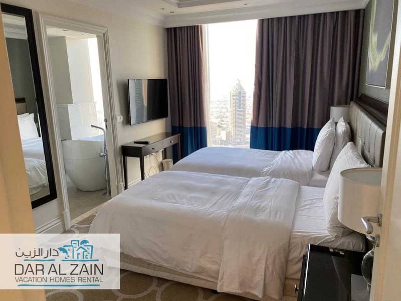 Fully Furnished 3 Bedroom Apartment Full Burj View