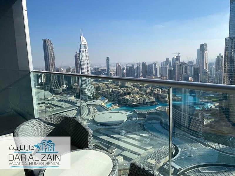 2 Fully Furnished 3 Bedroom Apartment Full Burj View