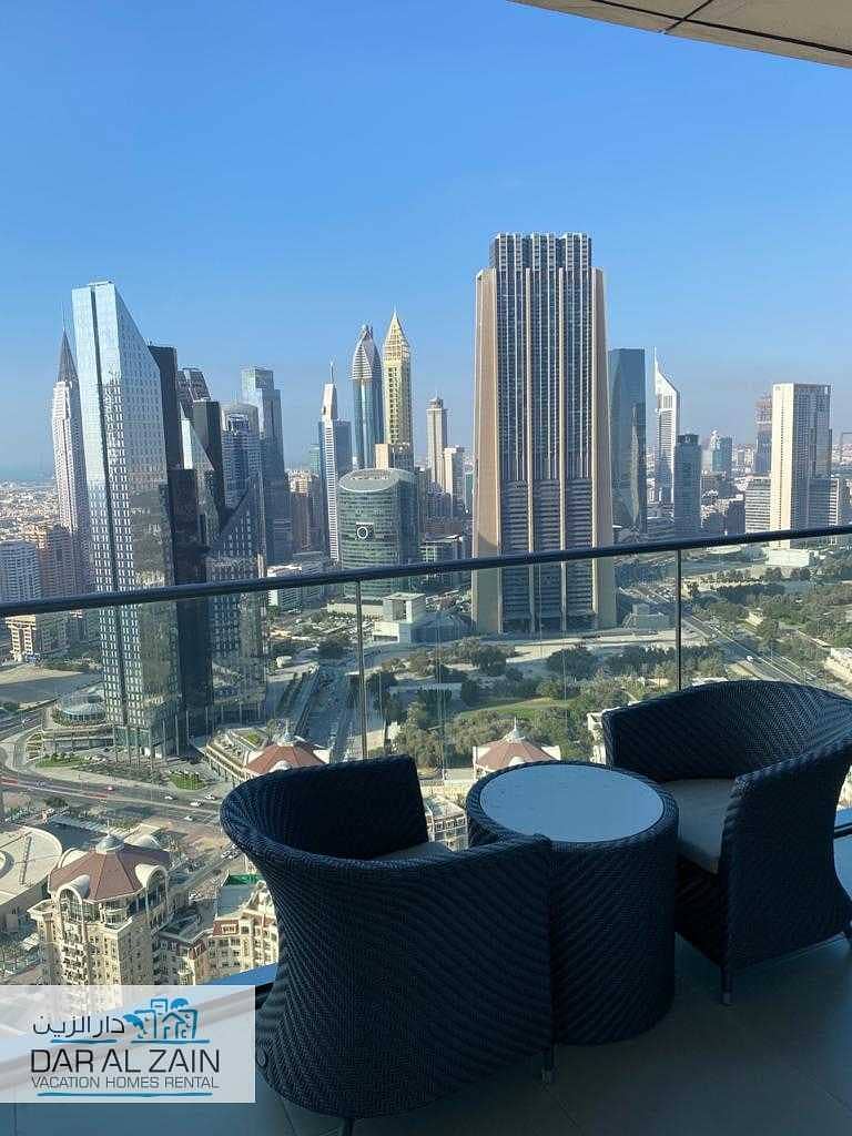 4 Fully Furnished 3 Bedroom Apartment Full Burj View
