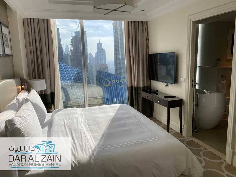 24 Fully Furnished 3 Bedroom Apartment Full Burj View