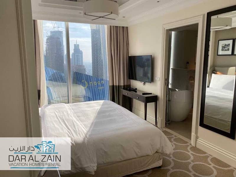 25 Fully Furnished 3 Bedroom Apartment Full Burj View