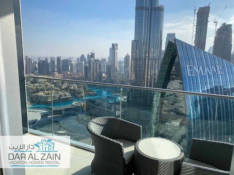 26 Fully Furnished 3 Bedroom Apartment Full Burj View