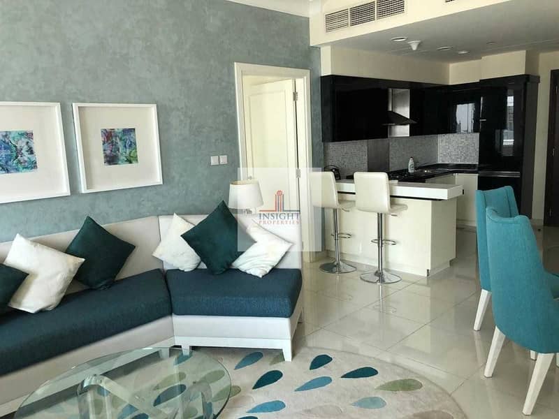 4 FURNISHED 1 B/R APARTMENT ON HIGH FLOOR