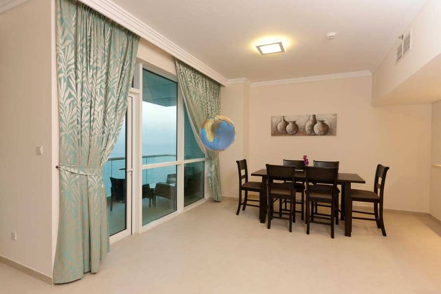 23 Stunning Views | Private Beach|2Beds+Maid's Room