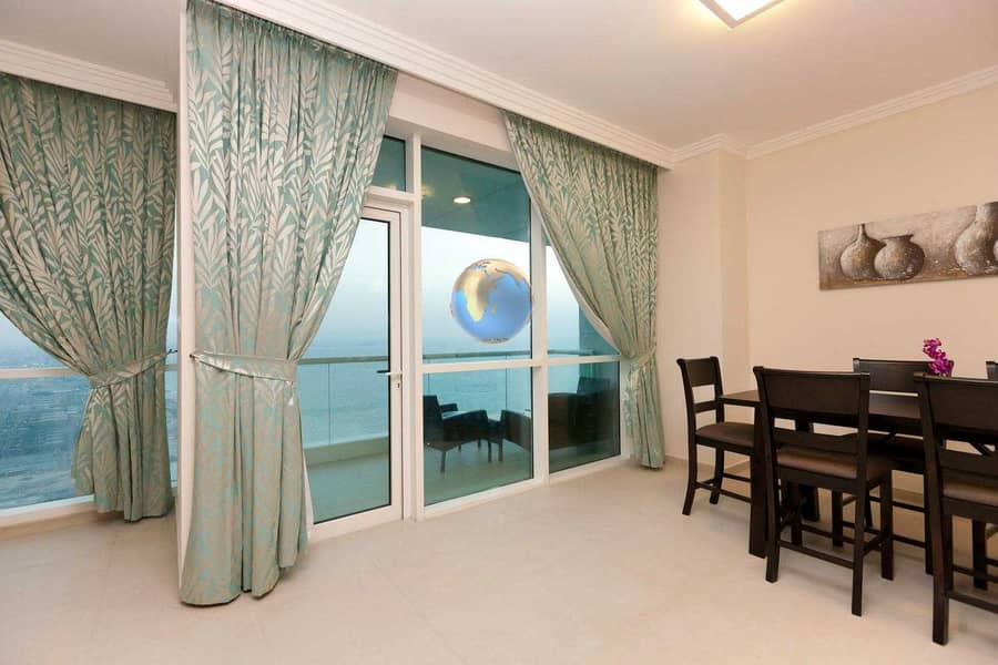 32 Stunning Views | Private Beach|2Beds+Maid's Room