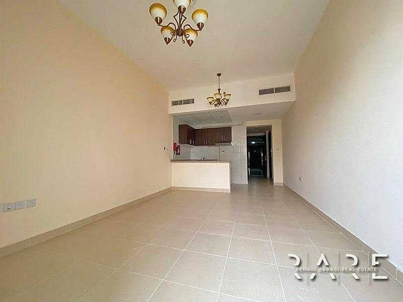 Studio with Balcony  Unfurnished| Higher Floor | Sports City GGR